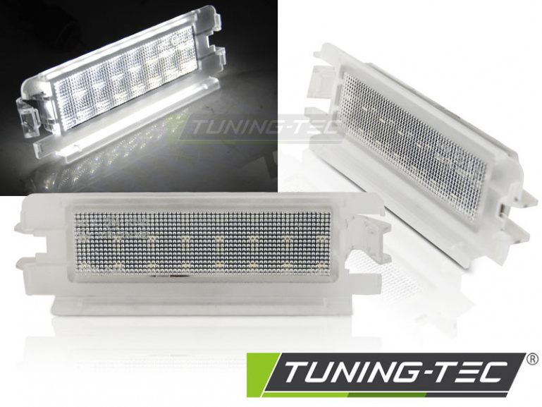 Upgrade LED Kennzeichenbeleuchtung für Renault Clio II 01-04 / Dacia Logan 04-12 / Sandero 08-12 kaltweiß